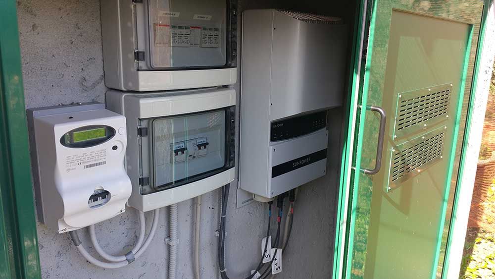 Particolari installazione inverter
